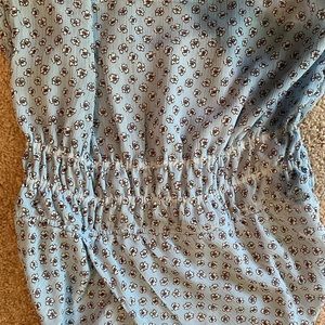 tank top with winched waist